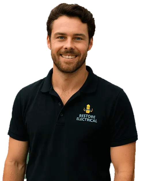 Jason Rowe, owner and Level 2 electrician at Restore Electrical